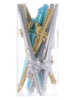 Ручка-прикол Calligrata «Меч», чёрный стержень, гелевая, МИКС