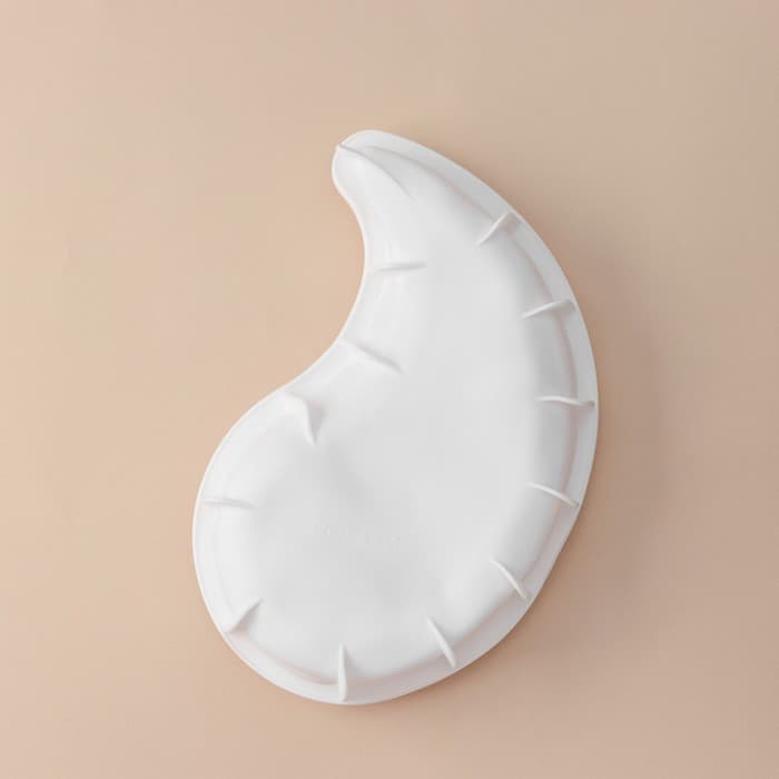 Форма для муссовых десертов и выпечки KONFINETTA «Инь и Ян», силикон, 28×16.5 см, белая