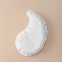 Форма для муссовых десертов и выпечки KONFINETTA «Инь и Ян», силикон, 28×16.5 см, белая