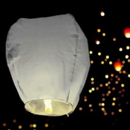 Фонарик желаний, купол, белый