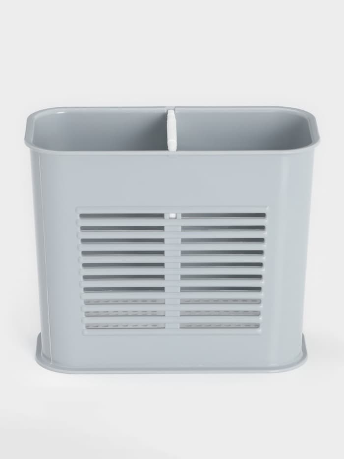 Подставка для столовых приборов Полимербыт, пластик, 8×16×13 см, МИКС