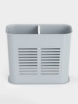 Подставка для столовых приборов Полимербыт, пластик, 8×16×13 см, МИКС