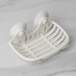 Мыльница на присосках Полимербыт, пластик, 16×10×6.5 см, МИКС