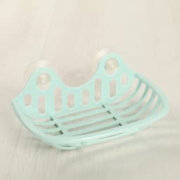 Мыльница на присосках Полимербыт, пластик, 16×10×6.5 см, МИКС