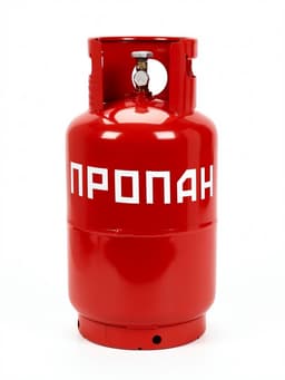 Баллон газовый, 27 л, с вентилем, пустой, ГОСТ 15860-84