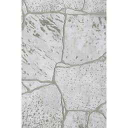 Панель МДФ листовая, камень, белый, 2440×1220 мм