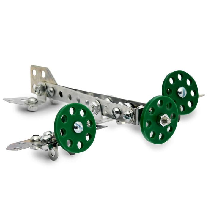 Конструктор металлический Десятое Королевство «10К» для уроков труда №1, 130 деталей