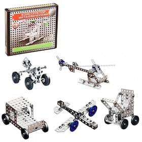 Конструктор металлический Десятое Королевство «10К» для уроков труда №2, 155 деталей