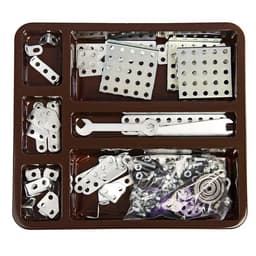 Конструктор металлический Десятое Королевство «10К» для уроков труда №2, 155 деталей