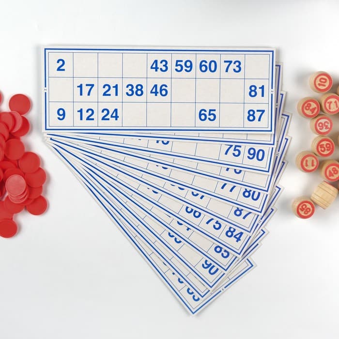 Русское лото Десятое Королевство «Узор», деревянное, с бочонками