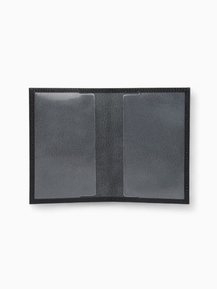 Обложка на военный билет, «Кайман», с гербом РФ, чёрная