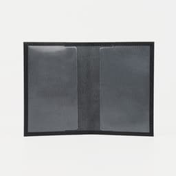 Обложка на военный билет, «Кайман», с гербом РФ, чёрная