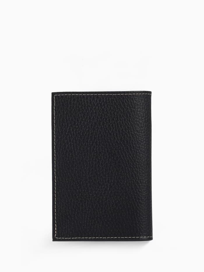 Обложка на военный билет, «Кайман», с гербом РФ, чёрная