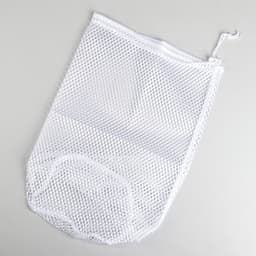 Мешок для стирки белья Доляна, 30×40 см, крупная сетка, белый