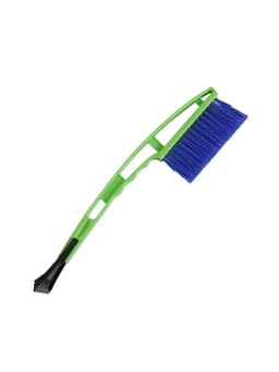 Щетка сметка, со скребком, Oktan, 42 см, МИКС