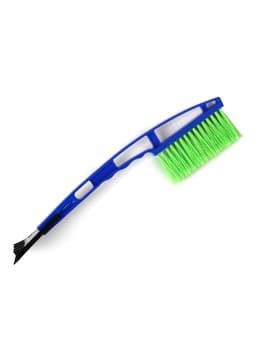 Щетка сметка, со скребком, Oktan, 42 см, МИКС