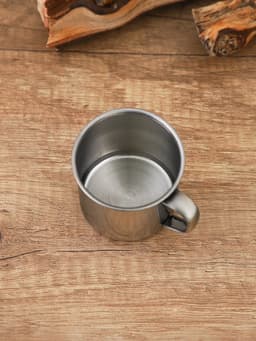 Кружка Доляна «Мэйли», 170 мл, d=7 см, толщина 0.33 мм, нержавеющая сталь, хромированная