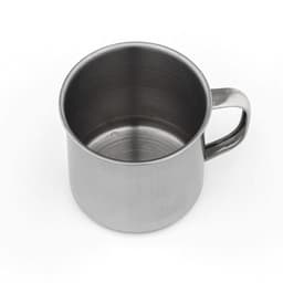 Кружка Доляна «Мэйли», 250 мл, d=8 см, толщина 0.33 мм, нержавеющая сталь, хромированная