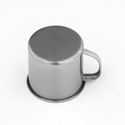 Кружка Доляна «Мэйли», 250 мл, d=8 см, толщина 0.33 мм, нержавеющая сталь, хромированная