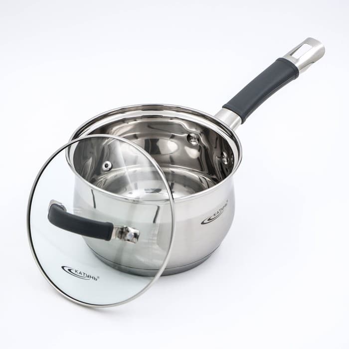 Ковш Катунь «Ирида», 1.9 л, d=16 см, капсульное дно, индукция, нержавеющая сталь