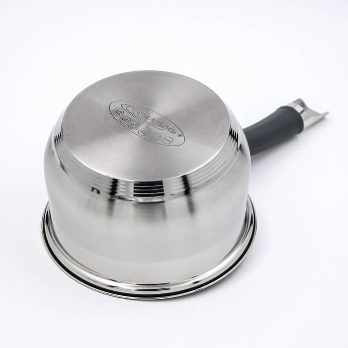 Ковш Катунь «Ирида», 1.9 л, d=16 см, капсульное дно, индукция, нержавеющая сталь