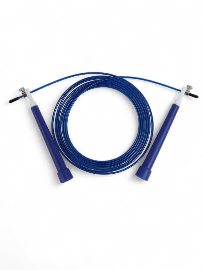 Скакалка спортивная ONLYTOP, 3 м, регулируемая, скоростная, с подшипником, цвет МИКС