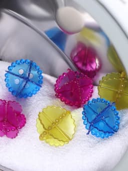 Шарики для стирки белья Доляна, d=5 см, 6 шт.