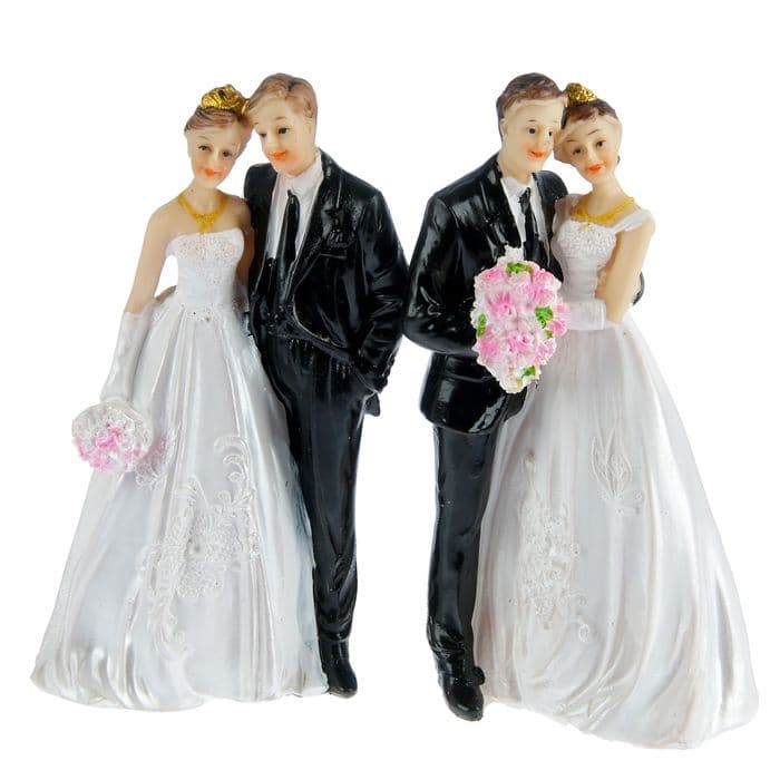 Фигурка на торт «Семья», 15 см, МИКС