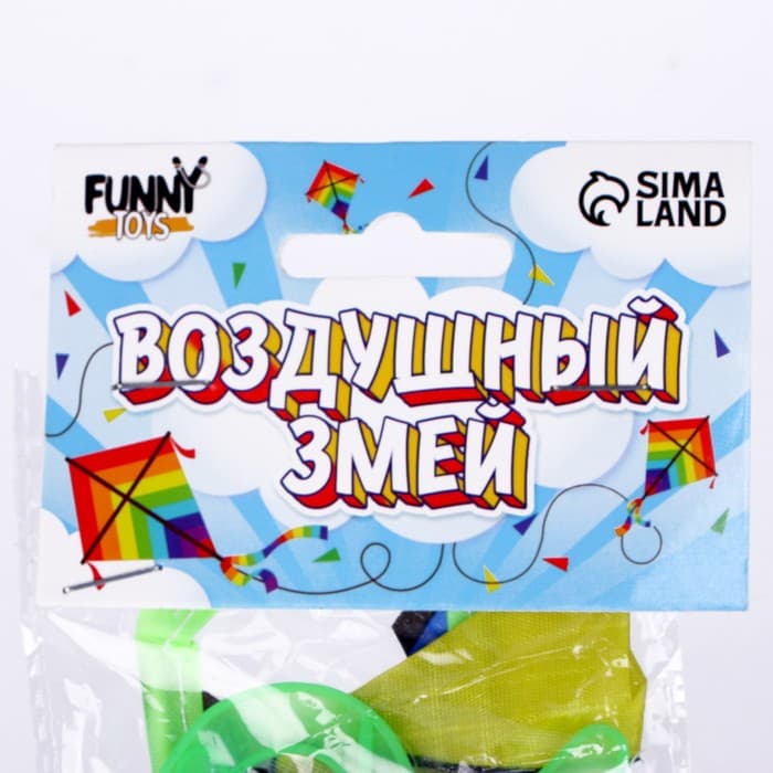 Воздушный змей Funny toys «Тигр», с леской