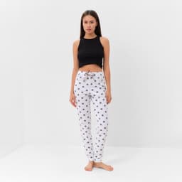 Брюки домашние женские KAFTAN Sweet home, размер 40-42, хлопок 100%