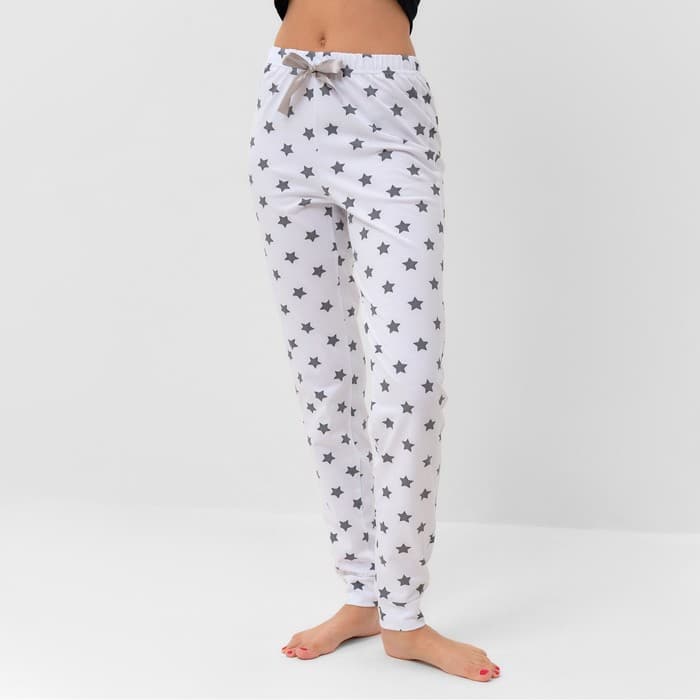 Брюки домашние женские KAFTAN Sweet home, размер 48-50, хлопок 100%