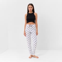 Брюки домашние женские KAFTAN Sweet home, размер 48-50, хлопок 100%