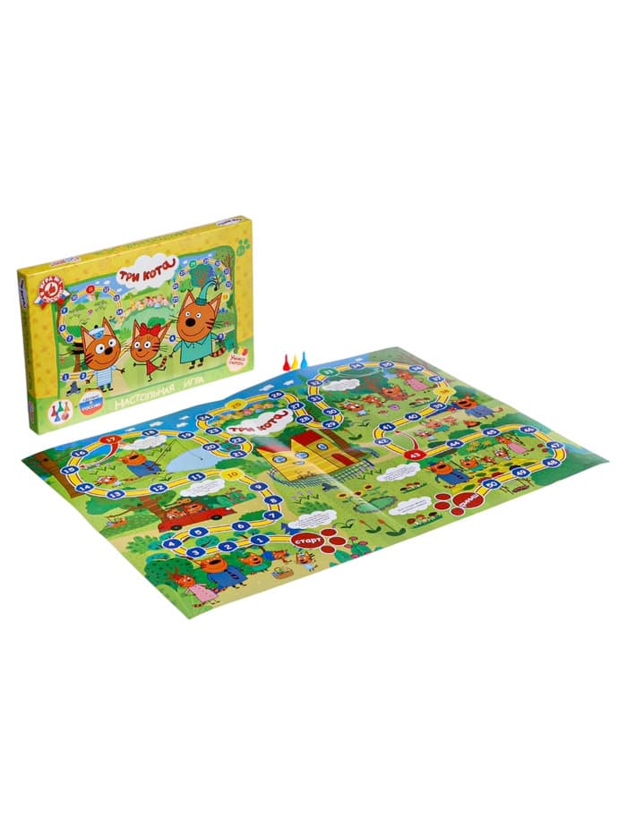 Настольная игра-ходилка «Три кота»