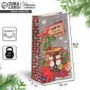 Пакет подарочный без ручек новогодний «Кому‒то ну очень хорошему», 10×19.5×7 см