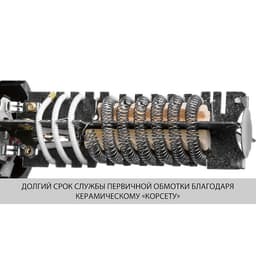 Фен технический «ЗУБР» ФТ-1600, насадки 3 шт., 350/550 град., 1600 Вт