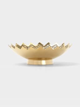 Блюдо «Многогранность», 5×15×15 см, латунь, цветная эмаль