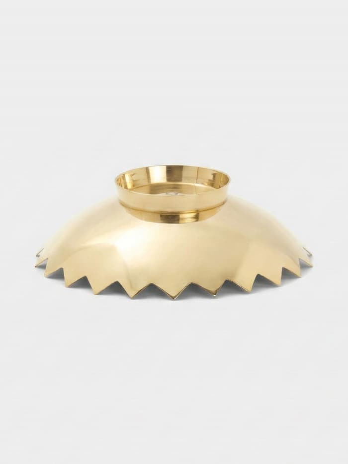 Блюдо «Многогранность», 5×15×15 см, латунь, цветная эмаль