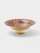 Блюдо «Живая изгородь», 6.5×20×20 см, латунь, цветная эмаль, МИКС