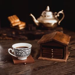 Подставка под горячее «Домик», 6 шт., 8.5×10×10 см, дерево