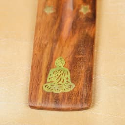 Подставка для благовония «Будда», 0.5×3.5×26 см, дерево