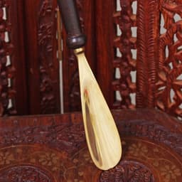 Ложка для обуви «Штурвал», 37×7.5×2.5 см, латунь