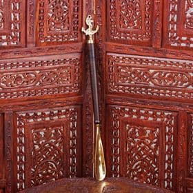 Ложка для обуви «Якорь», 51×5.5×2.5 см, латунь