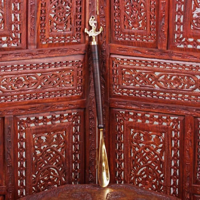 Ложка для обуви «Якорь», 51×5.5×2.5 см, латунь