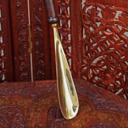 Ложка для обуви «Якорь», 51×5.5×2.5 см, латунь