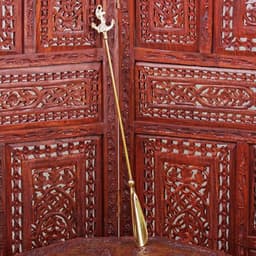 Ложка для обуви «Якорь с канатом», 52×5.5×1 см, латунь