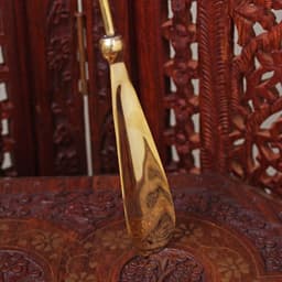 Ложка для обуви «Якорь с канатом», 52×5.5×1 см, латунь