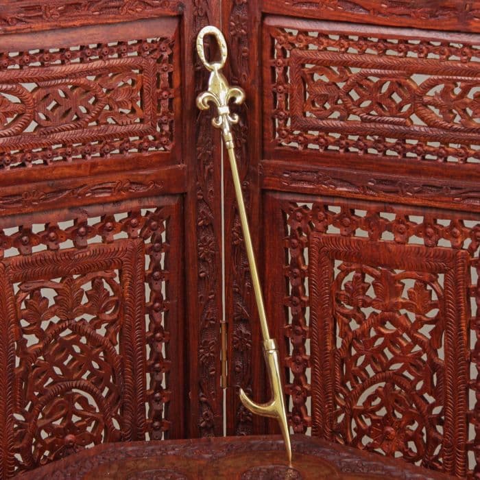 Каминный набор «Королевский», 5 предметов, 57.5×13×13 см, латунь