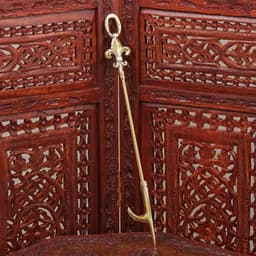 Каминный набор «Королевский», 5 предметов, 57.5×13×13 см, латунь