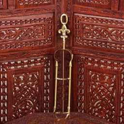 Каминный набор «Королевский», 5 предметов, 57.5×13×13 см, латунь