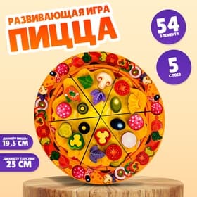 Развивающая игра «Пицца»